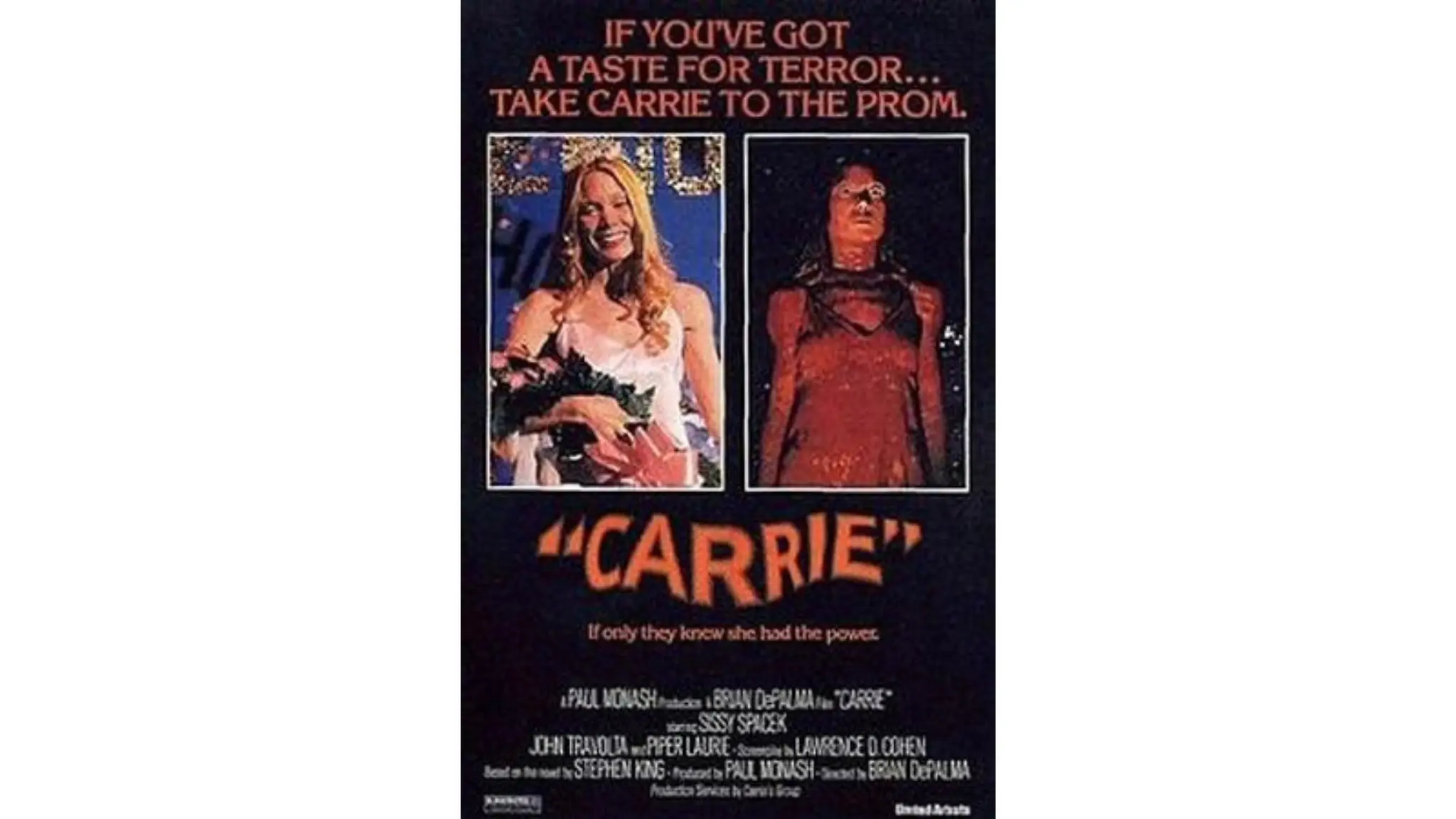 Movie: Carrie (1976) w/ John DiLeo